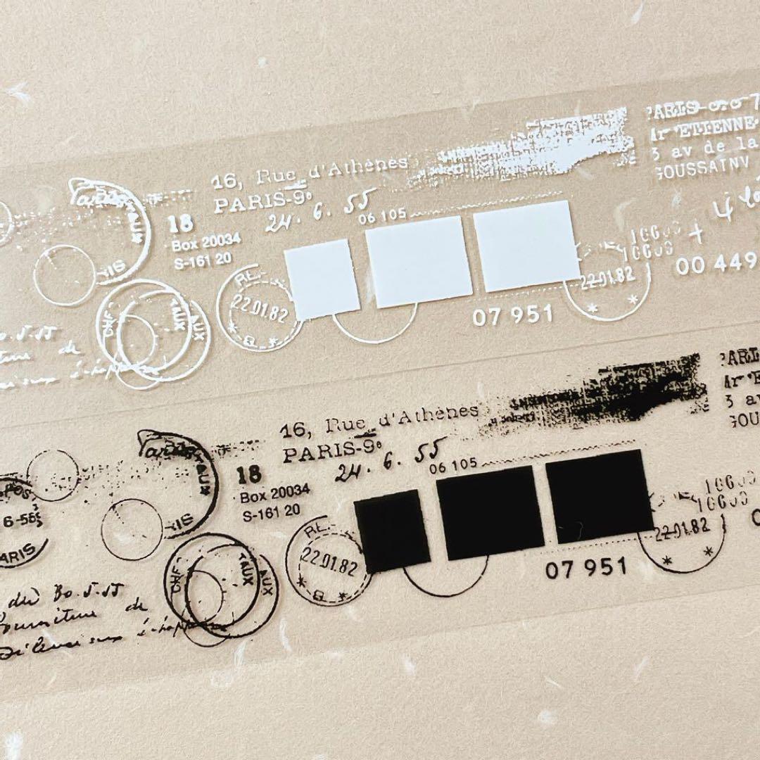 ⭐️SALE⭐️PLUSMINUS PETテープ　海外マスキングテープ 【1198】