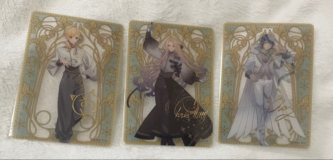 アイチュウ アイ★チュウ 10周年 クリアカード 箔押し 葵 鬼丸 クリス 他