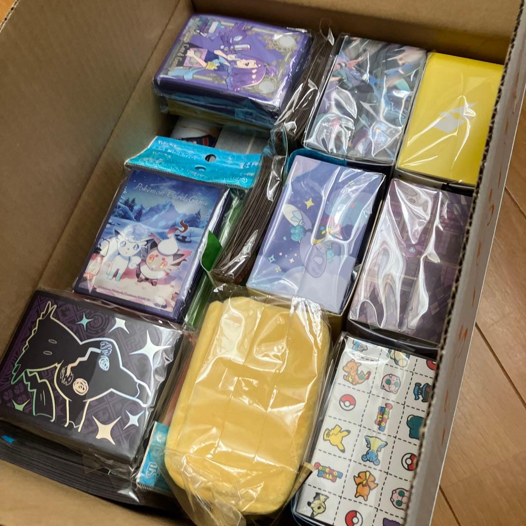 【ポケカサプライ】スリーブ・プレイマット・デッキケースセット全18点セット