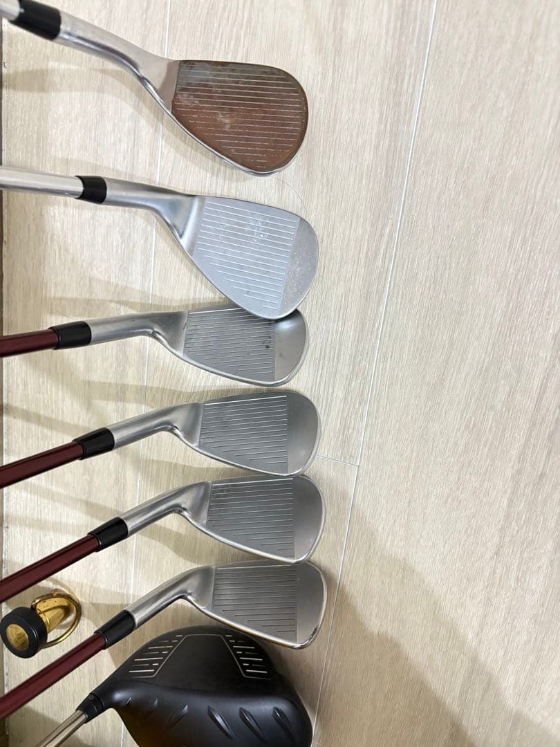 【限定品】HONMA レインボー　キャディバッグ　ping ピン クラブセット