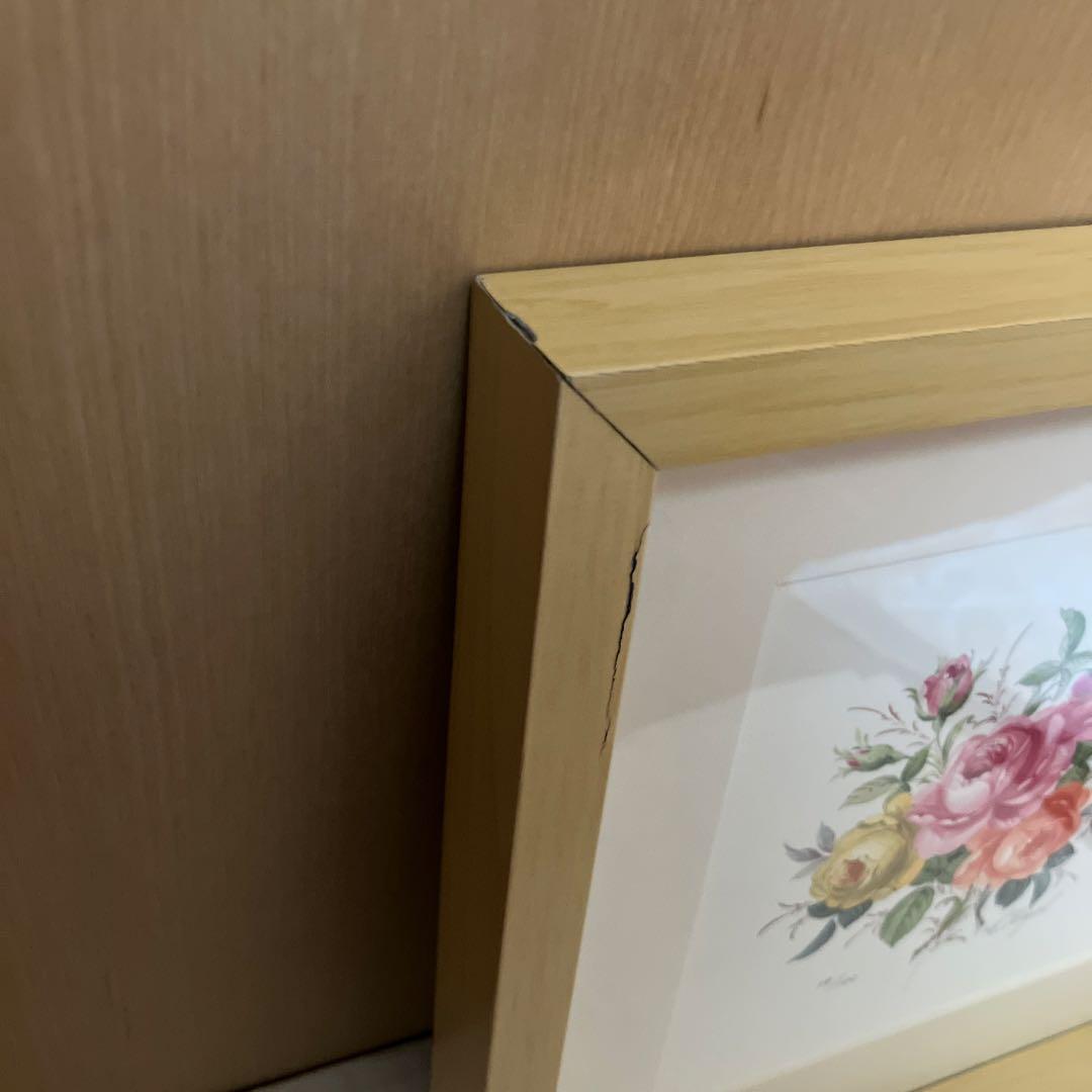 E.リゲル「バラの花束」直筆サイン 限定100部証明書付額装