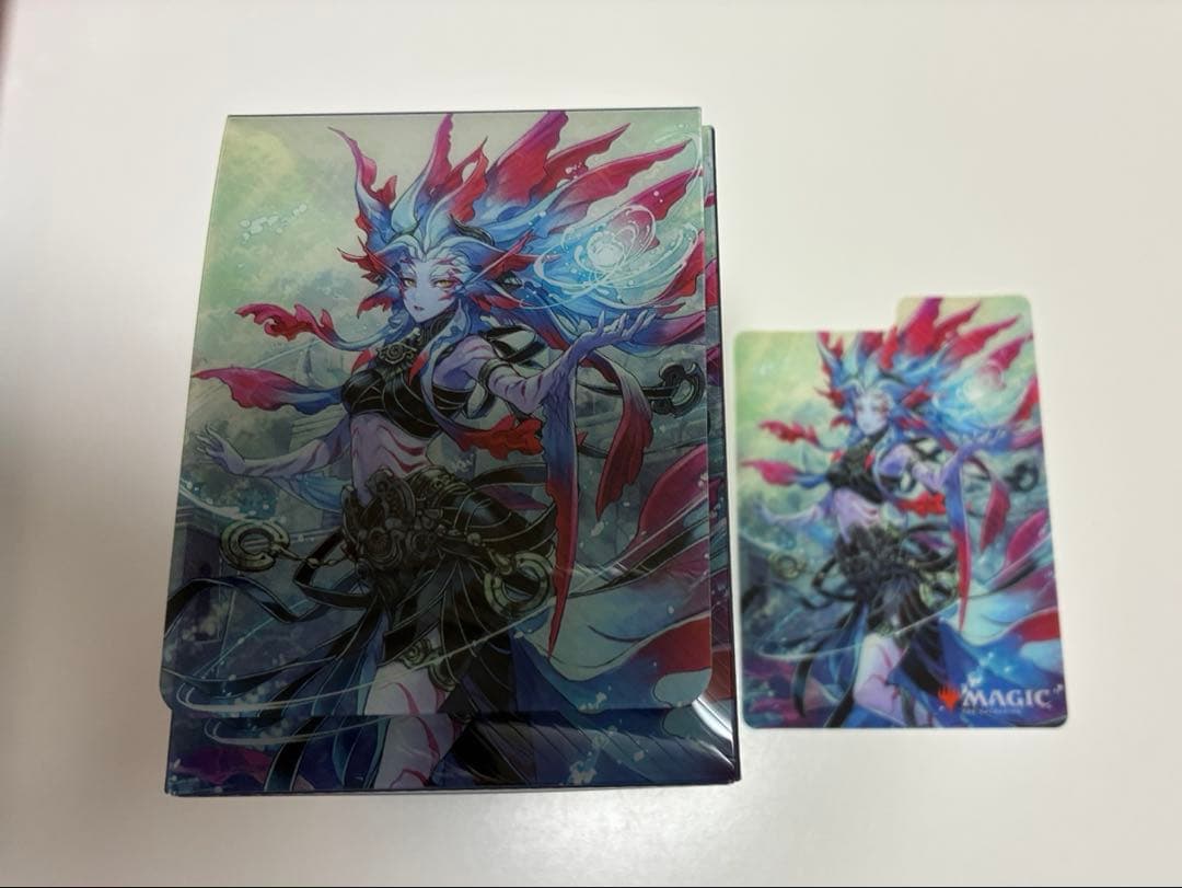 mtg ティシャーナの潮縛り　デッキケース、プレイマット、スリーブ2個　セット