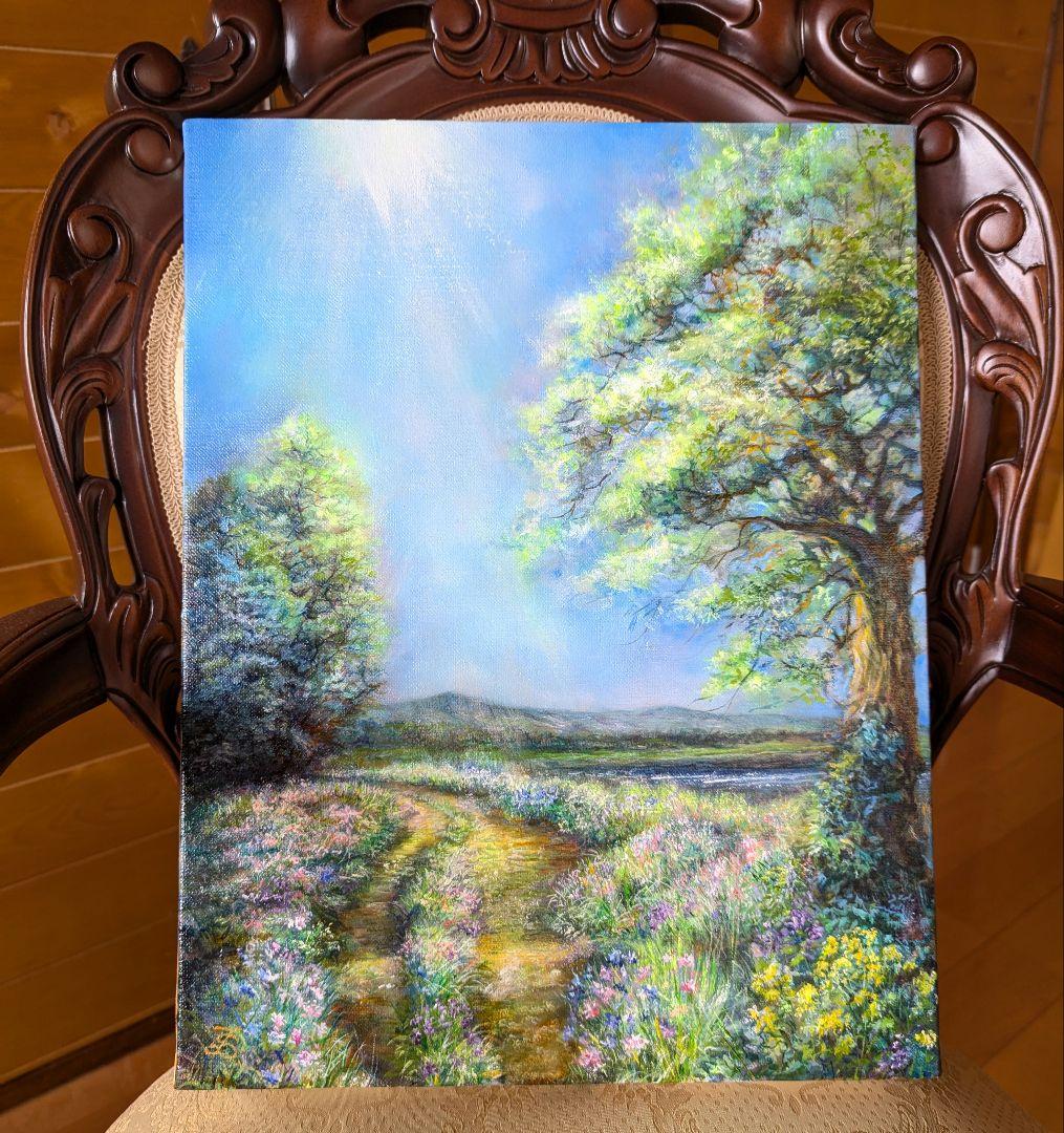 風景画　画家painterTMKの絵画　インテリア　画家本人出品　一点物