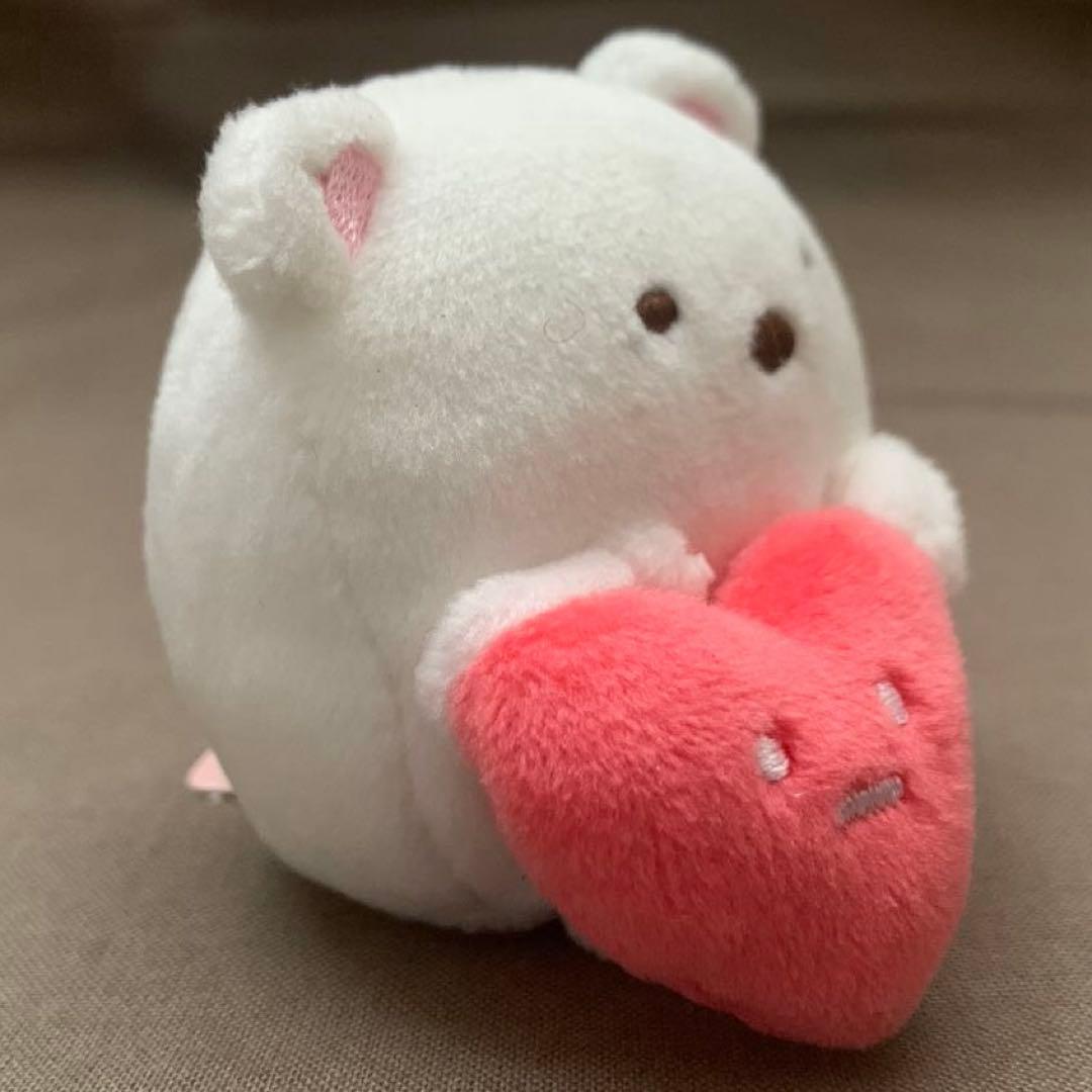 [1984]すみっコぐらし　てのりぬいぐるみ　しろくまのてづくりぬいぐるみ　５点