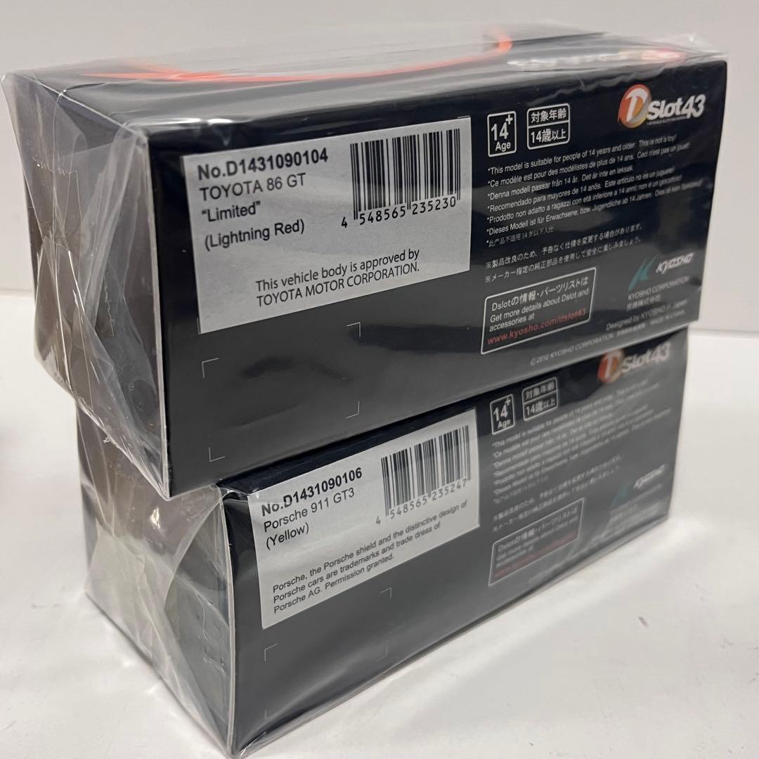 京商 KYOSHO Dslot43 スターターセット　スロットカー　ミニカー付属