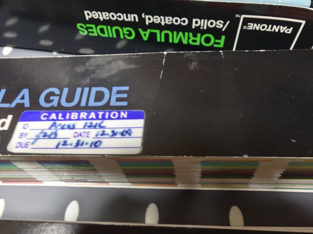 PANTONE 色見本 2008年製 中古傷あり コーテッド アンコーテッド