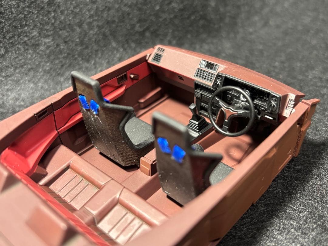 イニシャルD 藤原拓海　AE86トレノ　アオシマ1/24 全塗装完成品