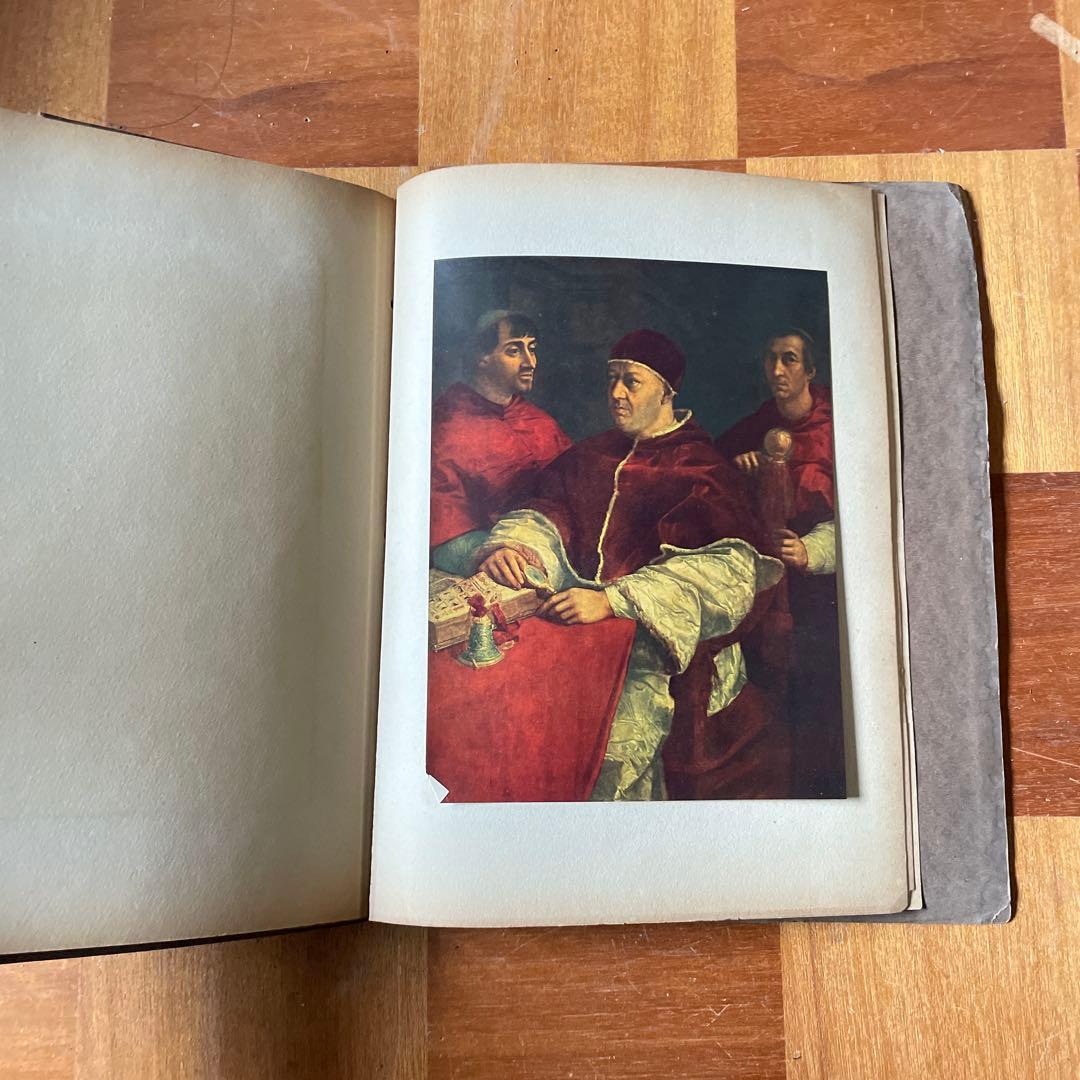 骨董 ラファエロ（Raffael）画集 「10点の彩色された複製画」