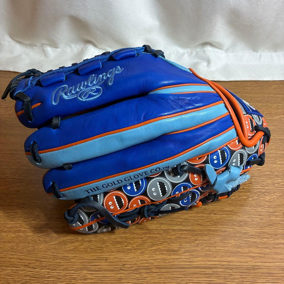 ローリングス HOH 一般軟式 グローブ グラブ 内野用 スマイル柄 美品