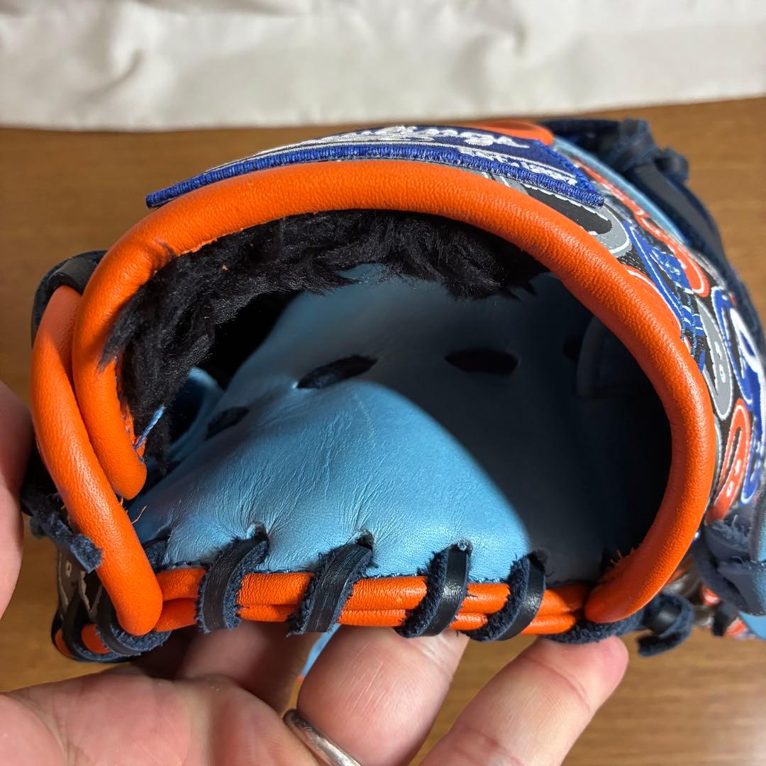 ローリングス HOH 一般軟式 グローブ グラブ 内野用 スマイル柄 美品