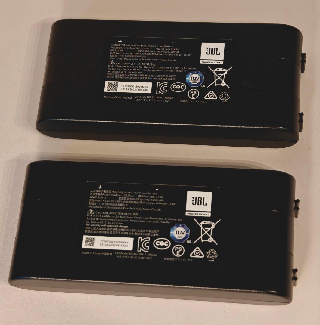 JBL EON ONE COMPACT 動作確認済 PAシステム　予備バッテリー