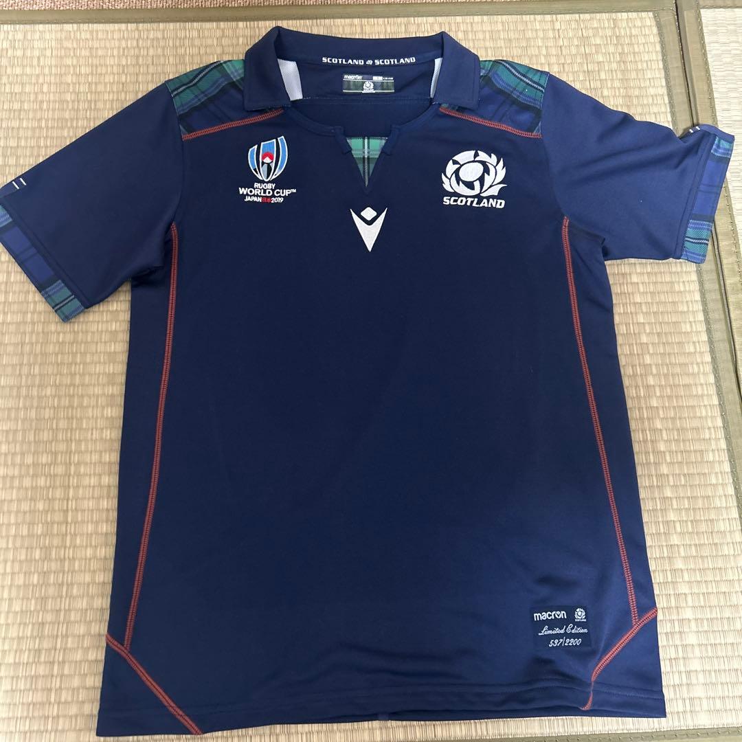 スコットランド代表 ラガーシャツ Sサイズ