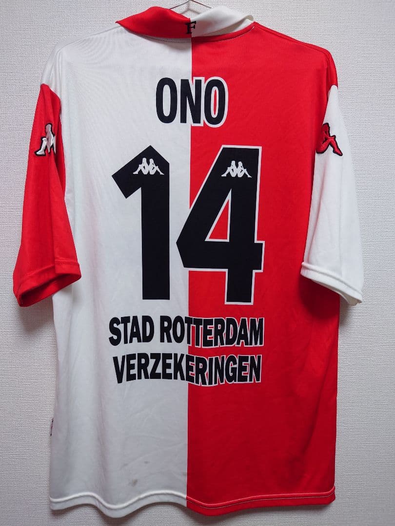 Kappa　01〜02 フェイエノールト　小野伸二　昇華プリント　選手仕様