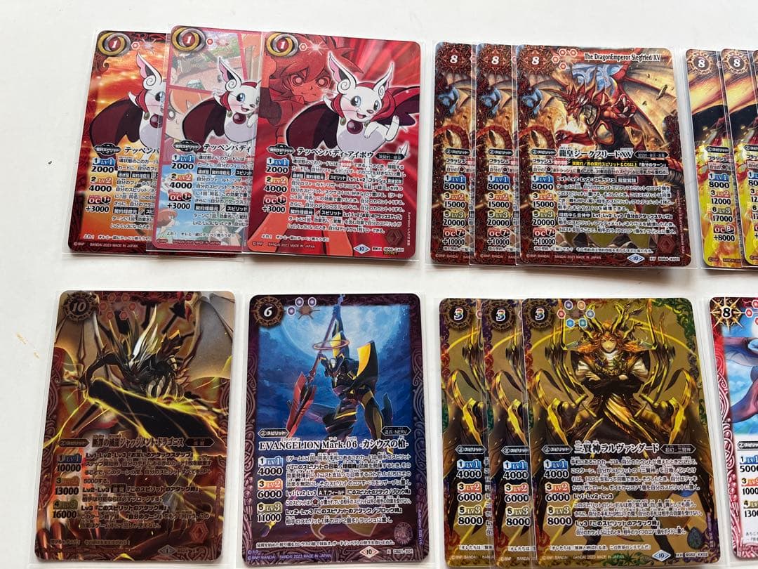 バトスピ　アイボウ　緋炎　ジークフリード　デッキ