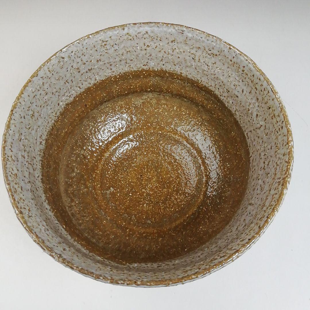 Ｗ６０　茶碗　『因勅題　森』『八王子窯　伊藤優 造』　共箱　抹茶碗　茶道具