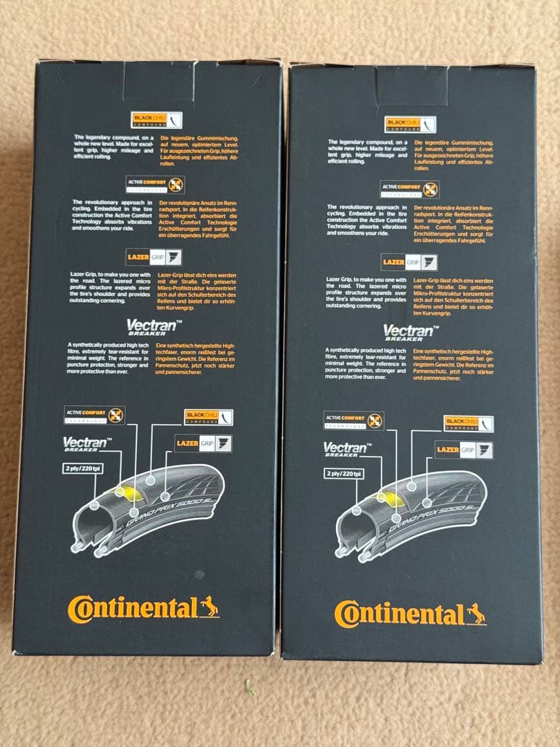 コンチネンタル GP 5000 S TR 28c 2本セット 新品未使用品