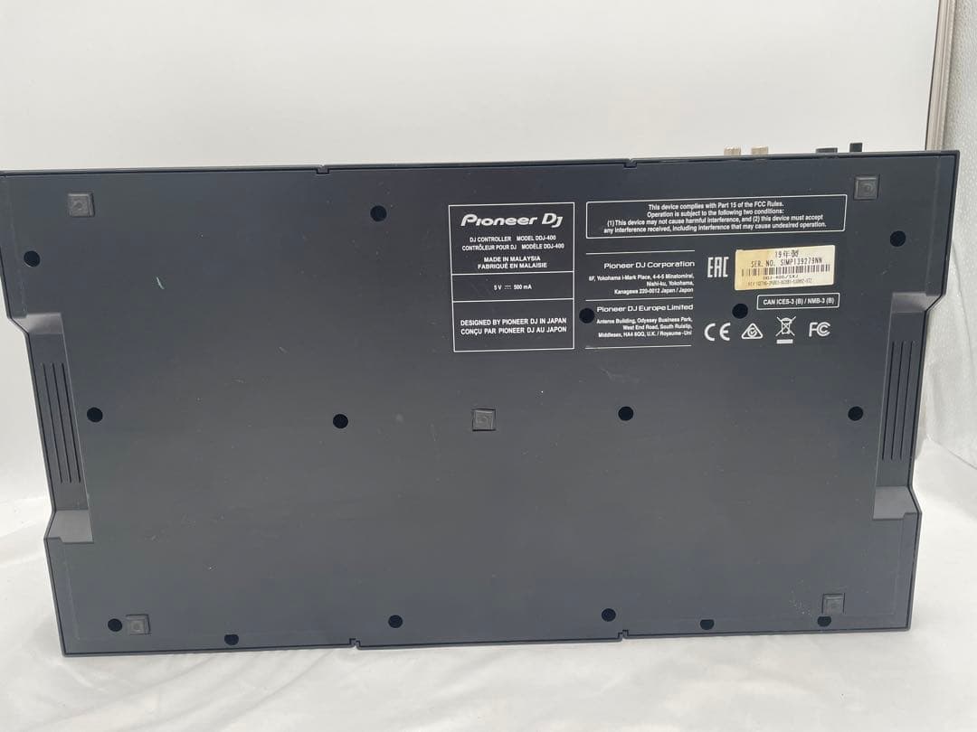 DJコントローラー　Pioneer DJ DDJ-400