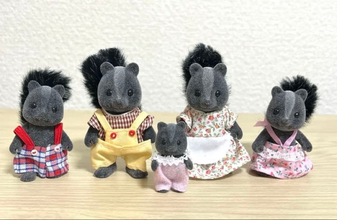 シルバニアファミリー⭐️スカンクファミリー　赤ちゃん