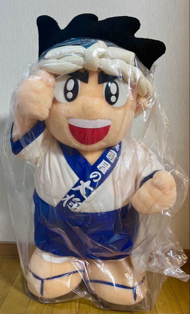 寿司屋の大将85cmぬいぐるみ人形(大工の源さん)