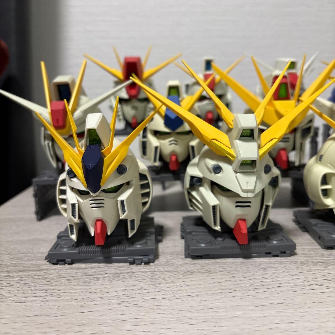 【希少】ガンダム 組立式　MSヘッドディスプレイコレクション