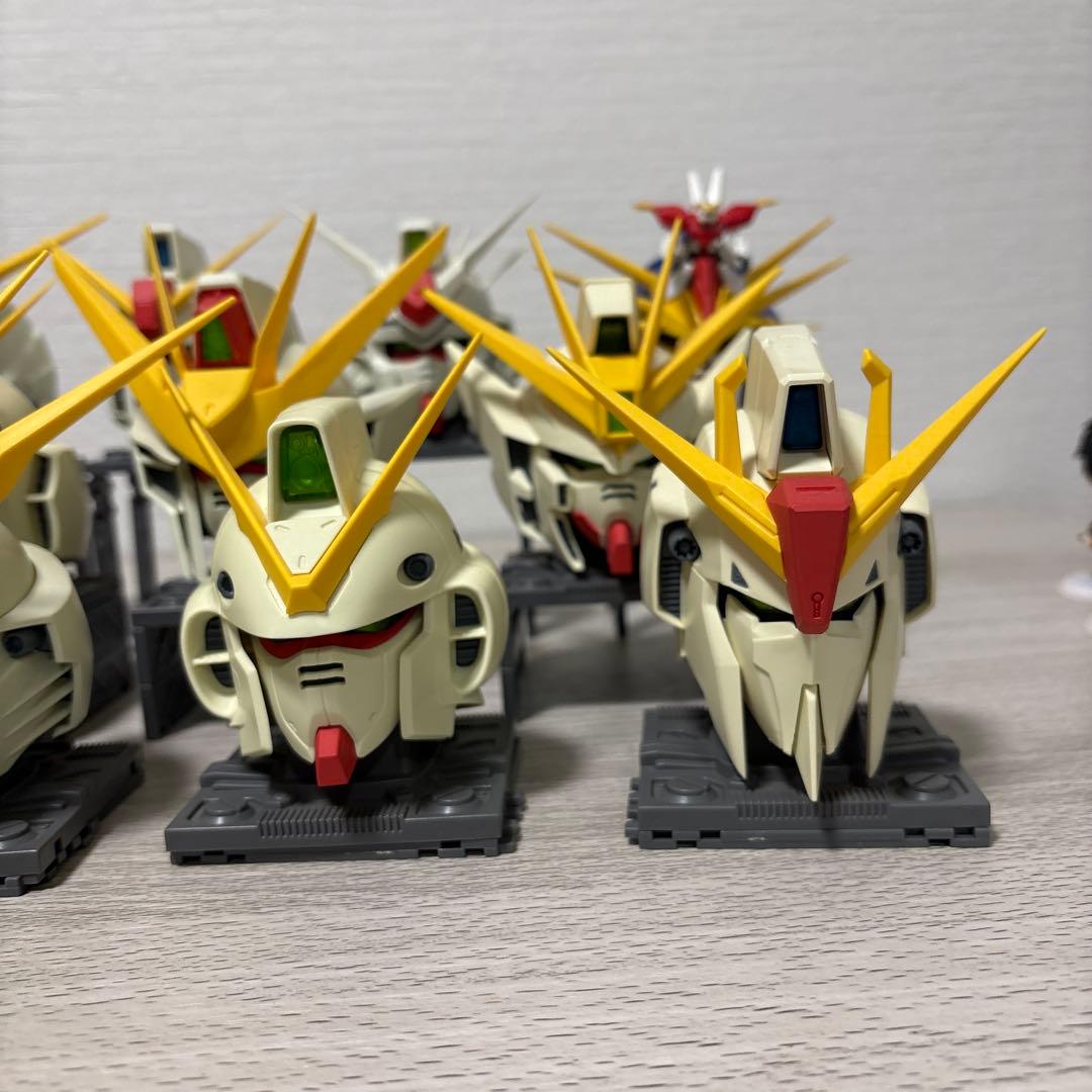 【希少】ガンダム 組立式　MSヘッドディスプレイコレクション
