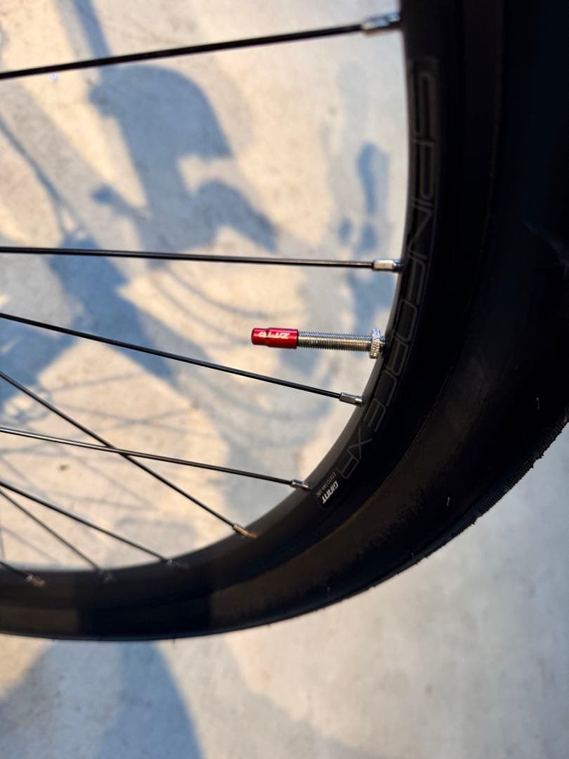 クロスバイク ブラック アルミフレーム