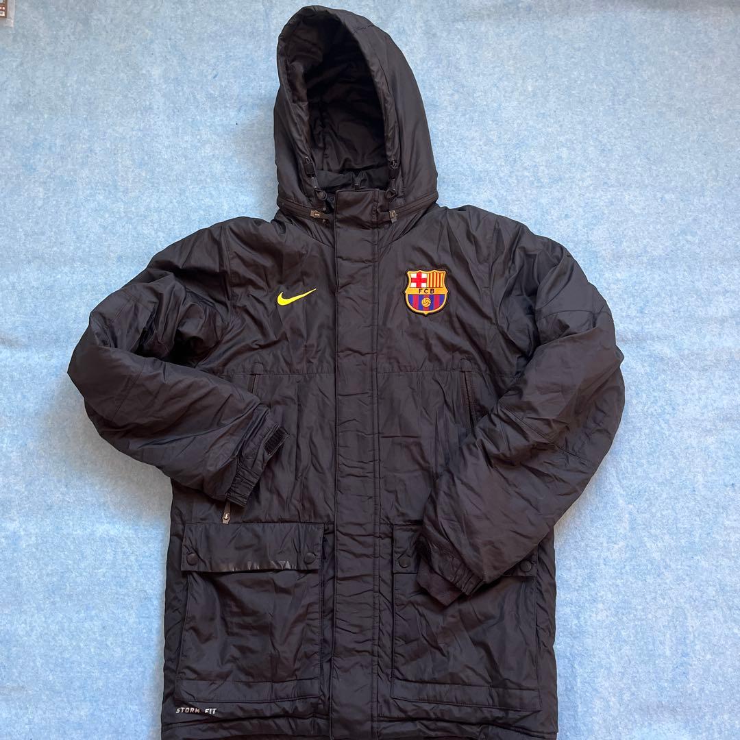 Nike FC Barcelona ベンチコート ブラック