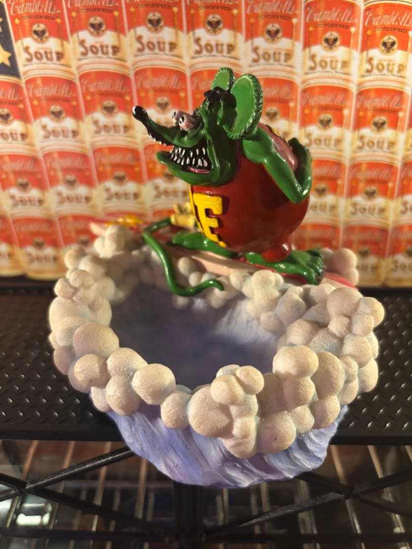 限定値下げ致します☆超希少☆ラットフィンクサーフィンオブジェ☆