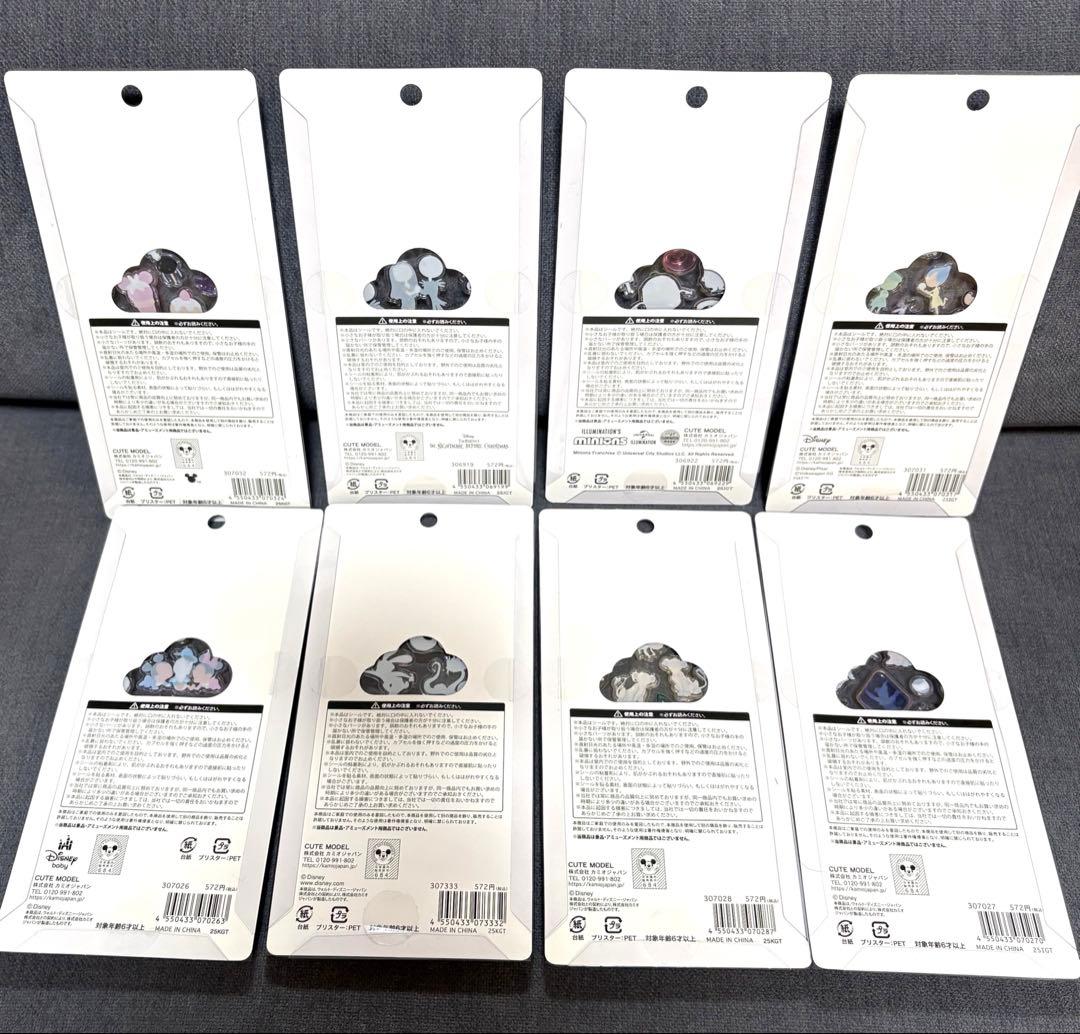【正規品】プチドロップステッカー　ディズニーシリーズ　6点セット