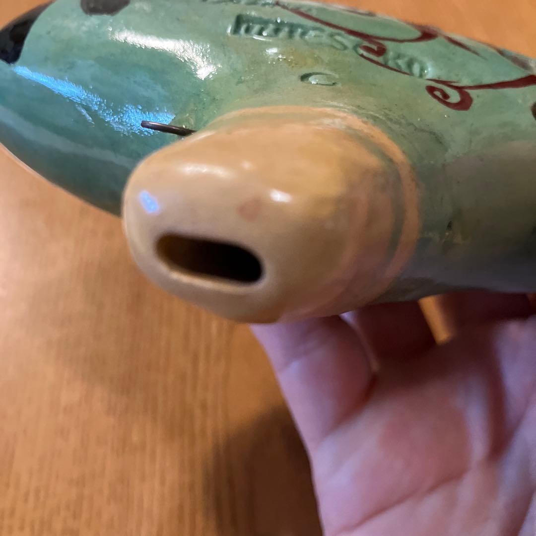 プリマ楽器　陶器オカリナC調　未使用箱入り　手工最高級品