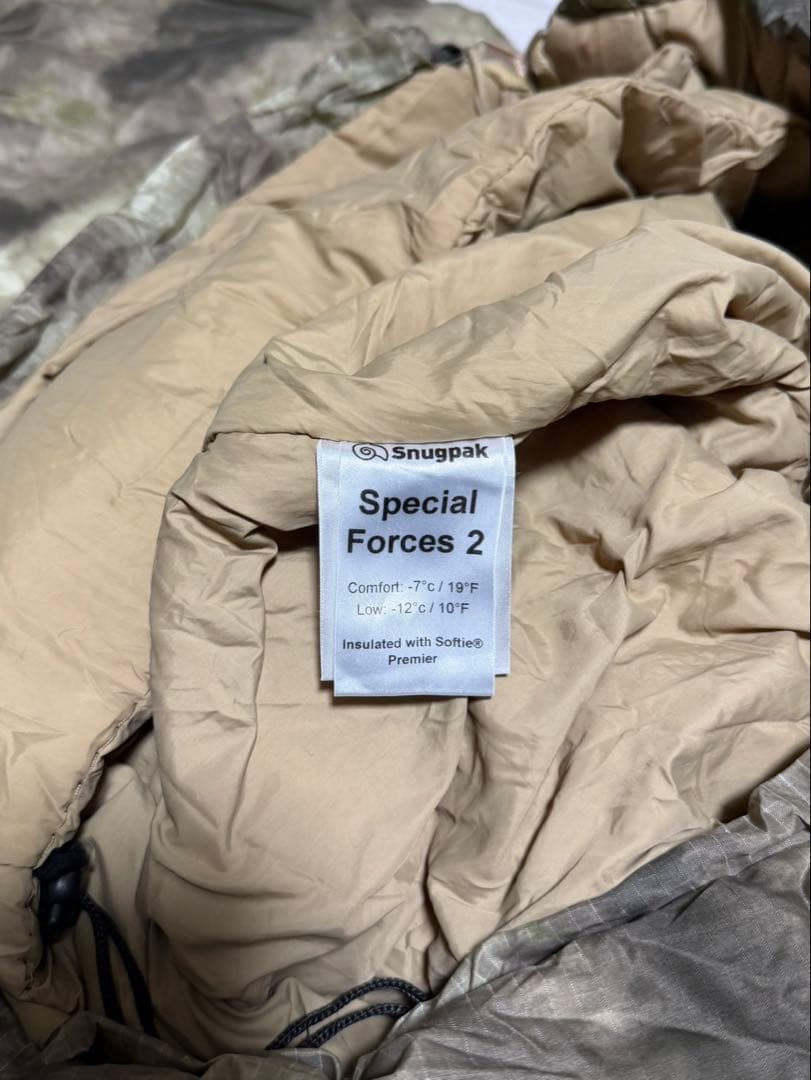 アウトドア寝具 Snugpak Special Forces 2