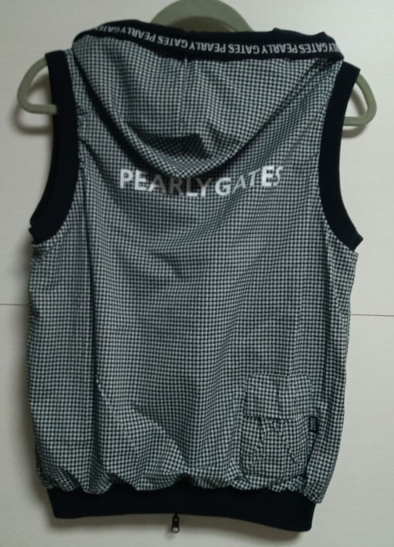 【ハナミズキ】パーリーゲイツ リバーシブル ジップベスト サイズ1