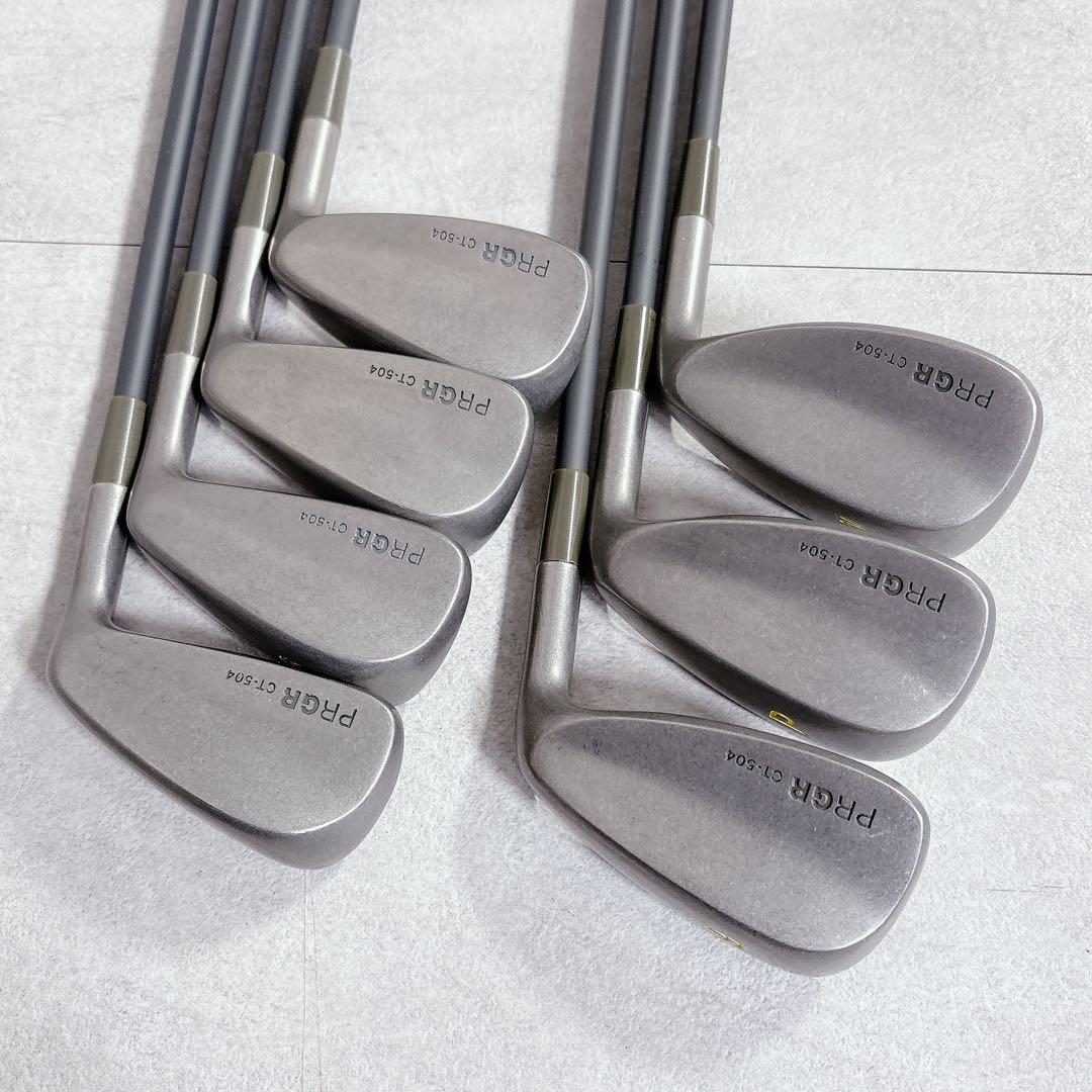 V970 美品 PRGR プロギア CT-504 アイアンセット 7本 M-30