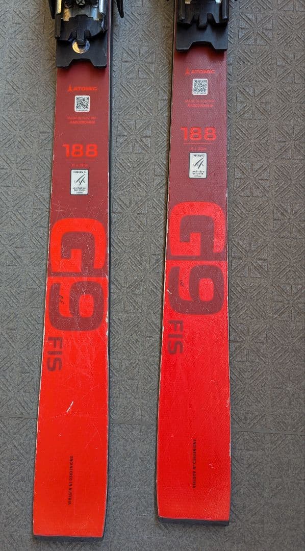 ATOMIC REDSTER G9 スキー 188cm