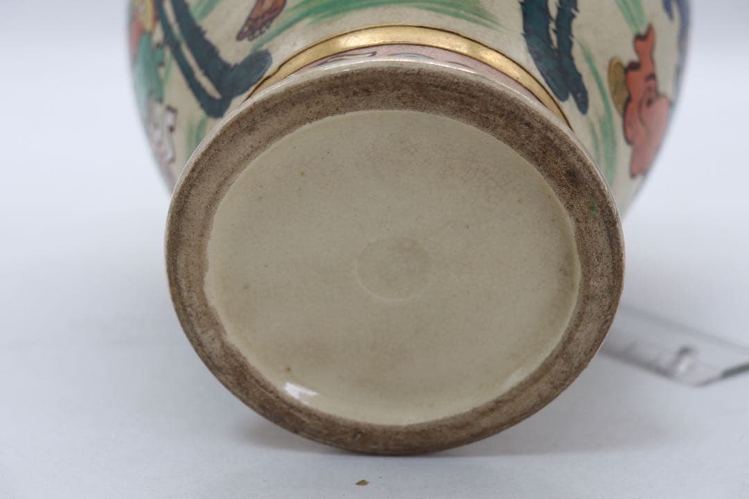 時代　薩摩焼　人物紋　送料込み250312