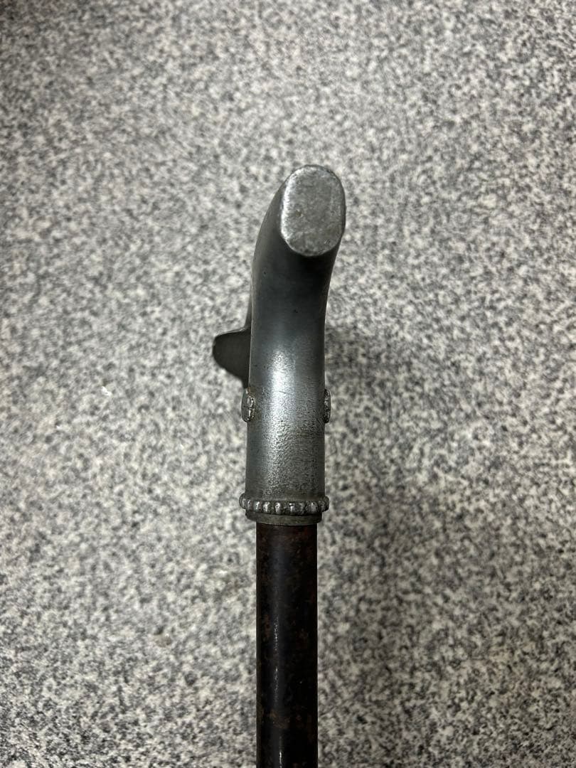 戦傷奉公杖？　骨董品　アンティーク　杖　鉄製