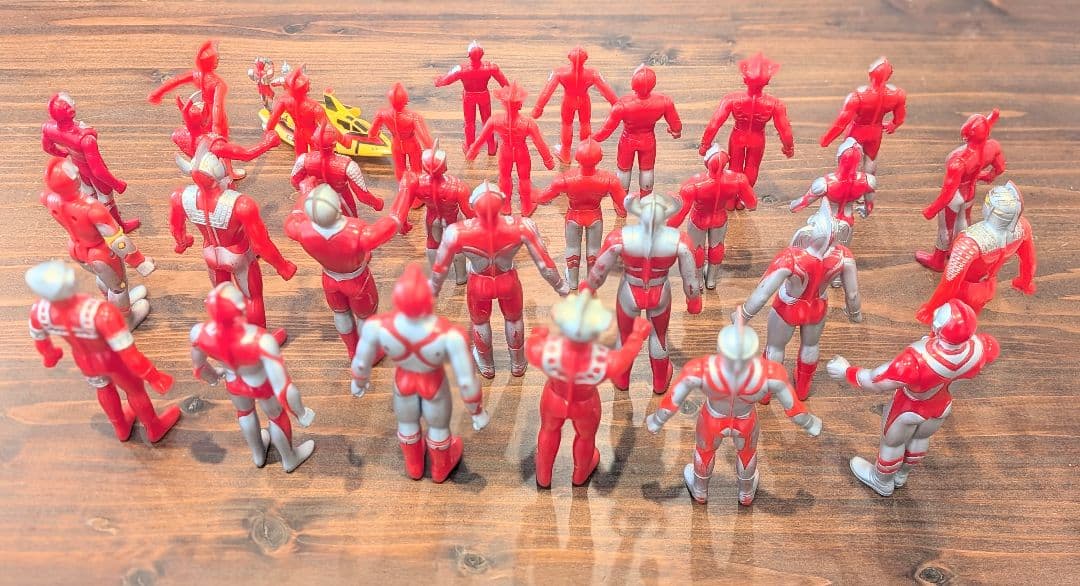 ​当時物 バンダイ ウルトラマン ソフビ 33体 まとめ売り 日本製 1983年