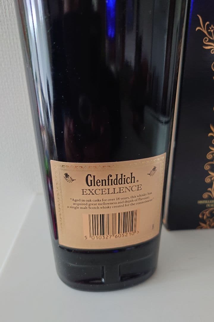 未開封Glenfiddich Excellence 18年 専用ボックス付き