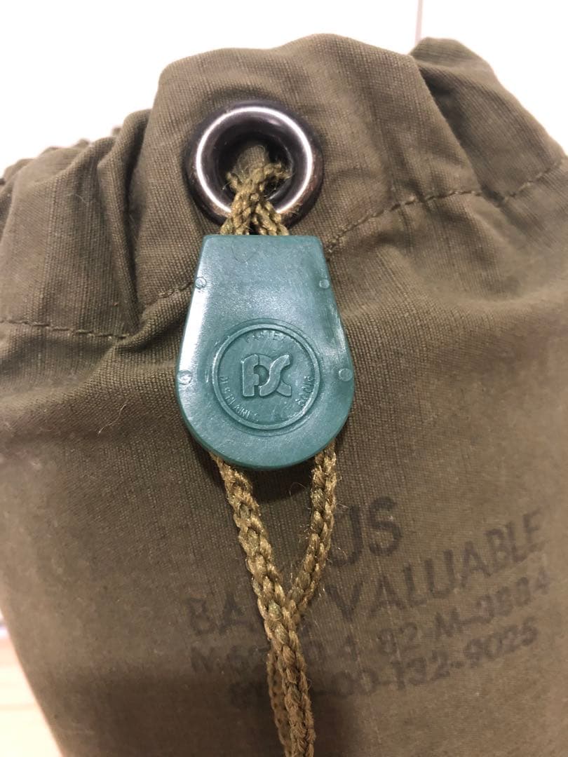 【ビンテージ】US ARMY　BAG VALUABLE　貴重品袋