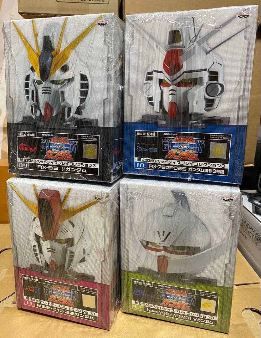 新品未開封　組立式MSヘッドディスプレイコレクション３