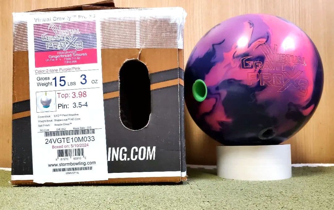 STORM VIRTUAL GRAVITY PRO X3 ボウリングボール
