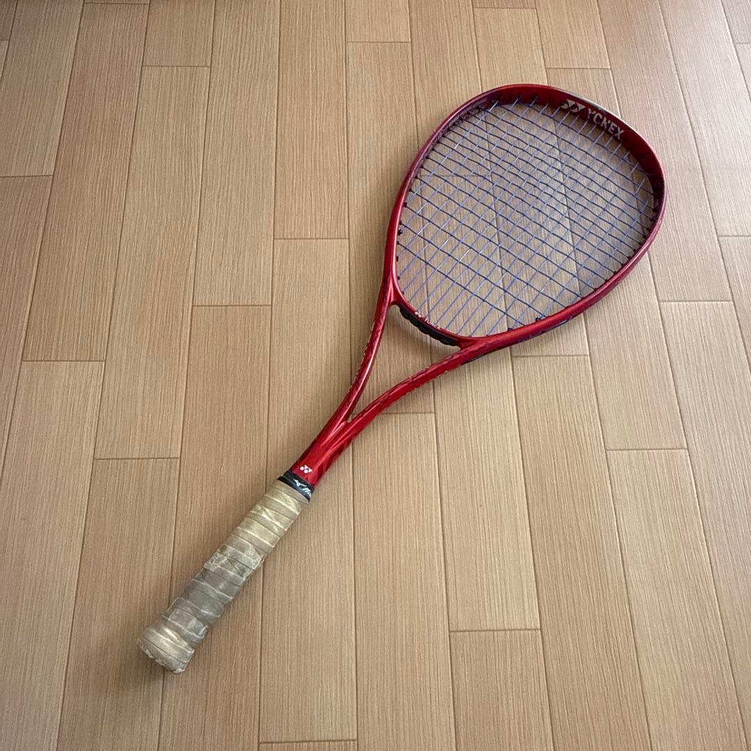 YONEX VOLTRAGE 7S 軟式テニスラケット 紅 クレナイ 日本製
