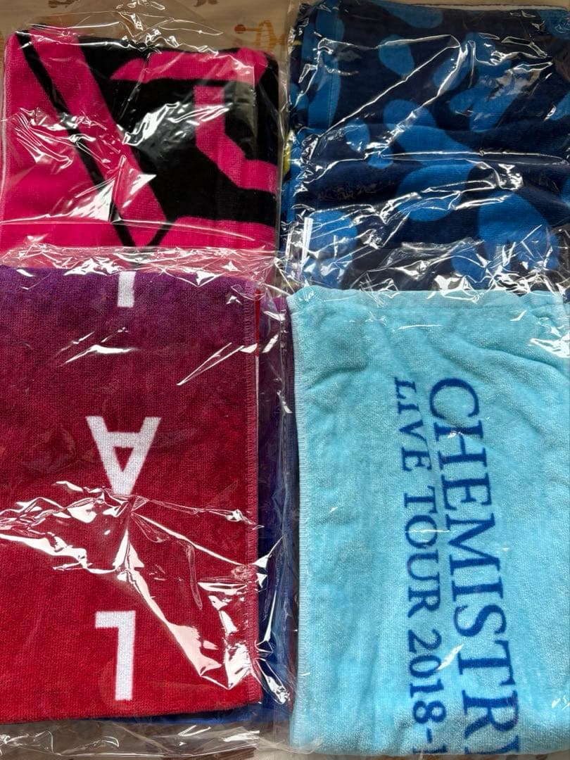 CHEMISTRY タオル　ツアー　ケミストリー　chemistry