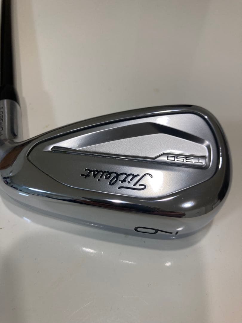 美品　7本セット タイトリスト　T350 アイアンTENSEI RED カーボン