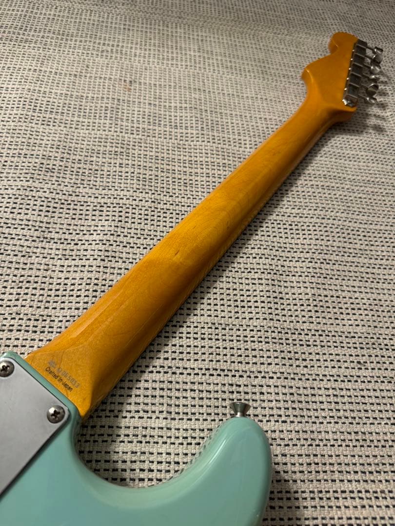 ギター Fender JAPAN STRATOCASTER Surf Green