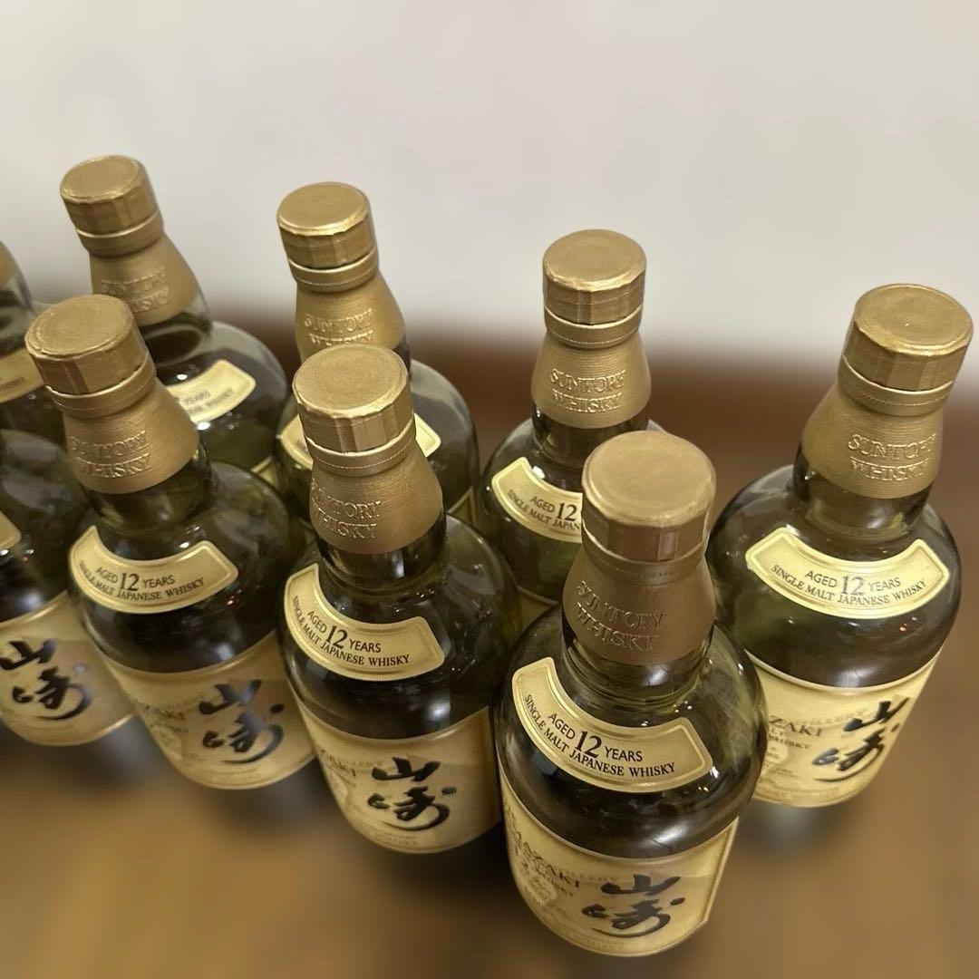 山崎12年100周年ボトル空き瓶12本