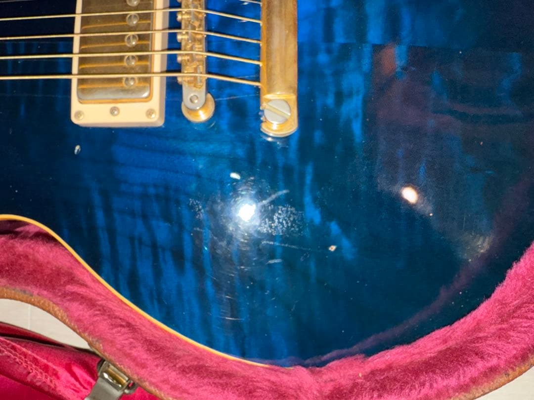 ギター GibsonLesPaulClassiPremiumPlus TransBlue