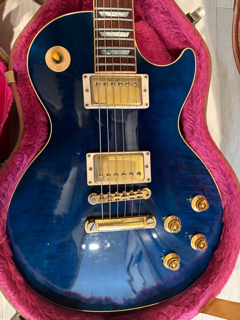 ギター GibsonLesPaulClassiPremiumPlus TransBlue