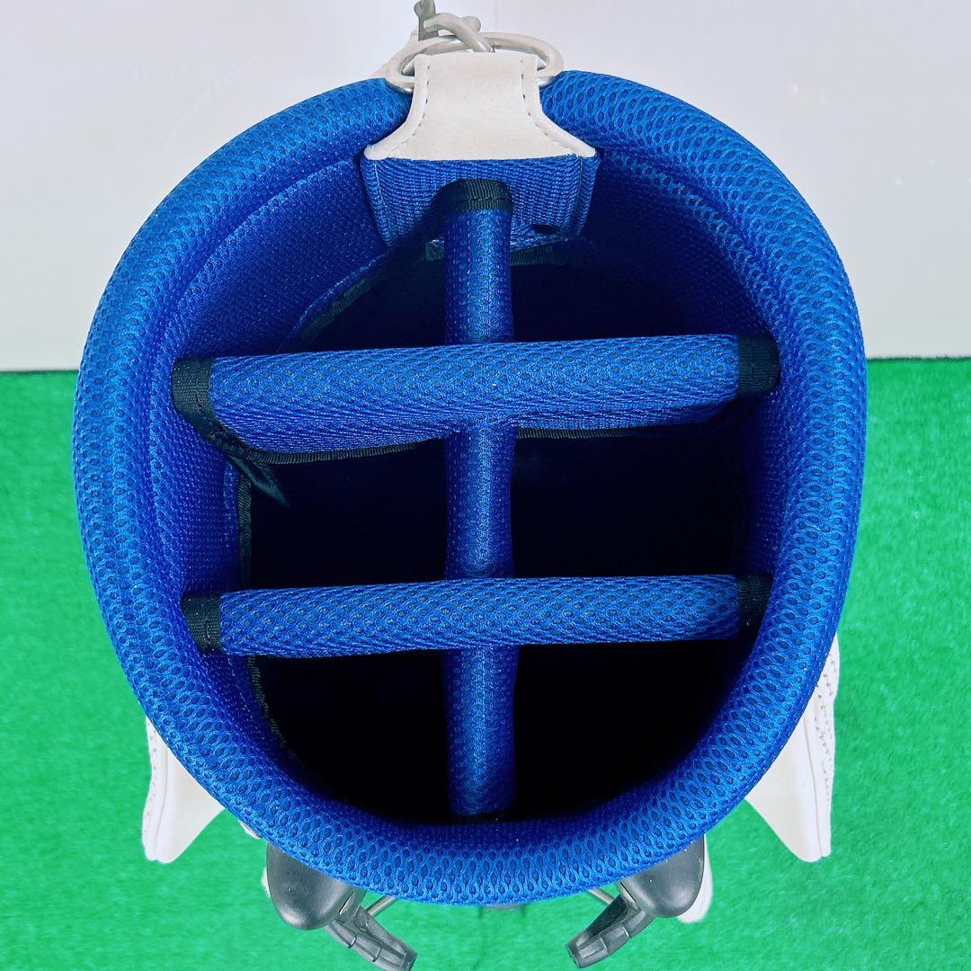 23区　SPORT　GOLF ゴルフ　スタンド式　キャディーバッグ　ホワイト　白