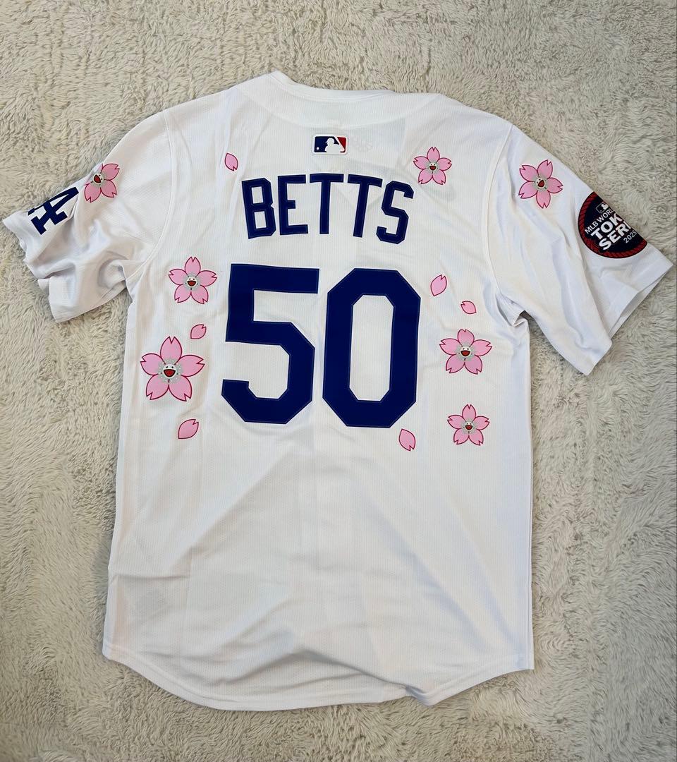 村上隆 MLB TOKYO SERIES BETTS ベッツ ユニフォーム S